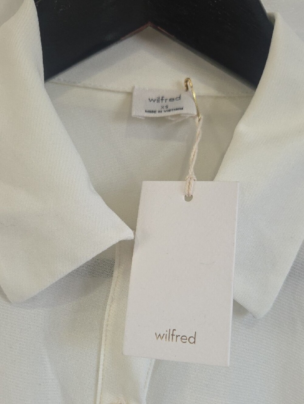 Wilfred Moscato Mesh Button-Front Shirt - Picture 2 of 5
